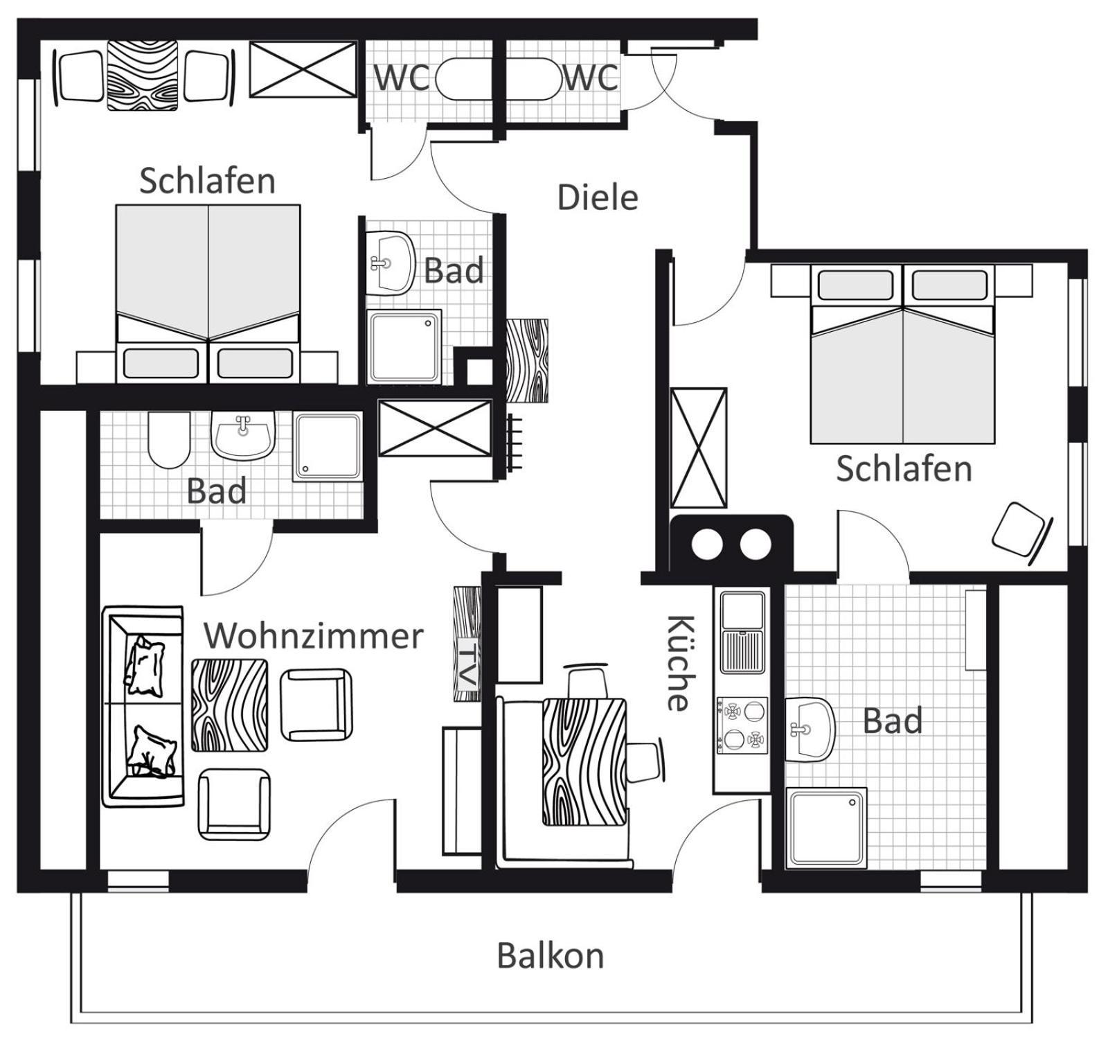 Gschwenderhaus Ferienwohnungen Oberstdorf Room photo